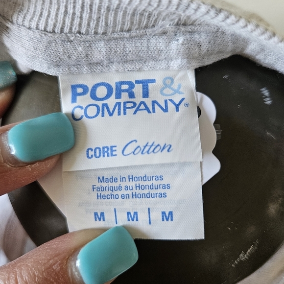 Source Unknown Gray and Blue Short Sleeve Tee - Picture 5 of 5